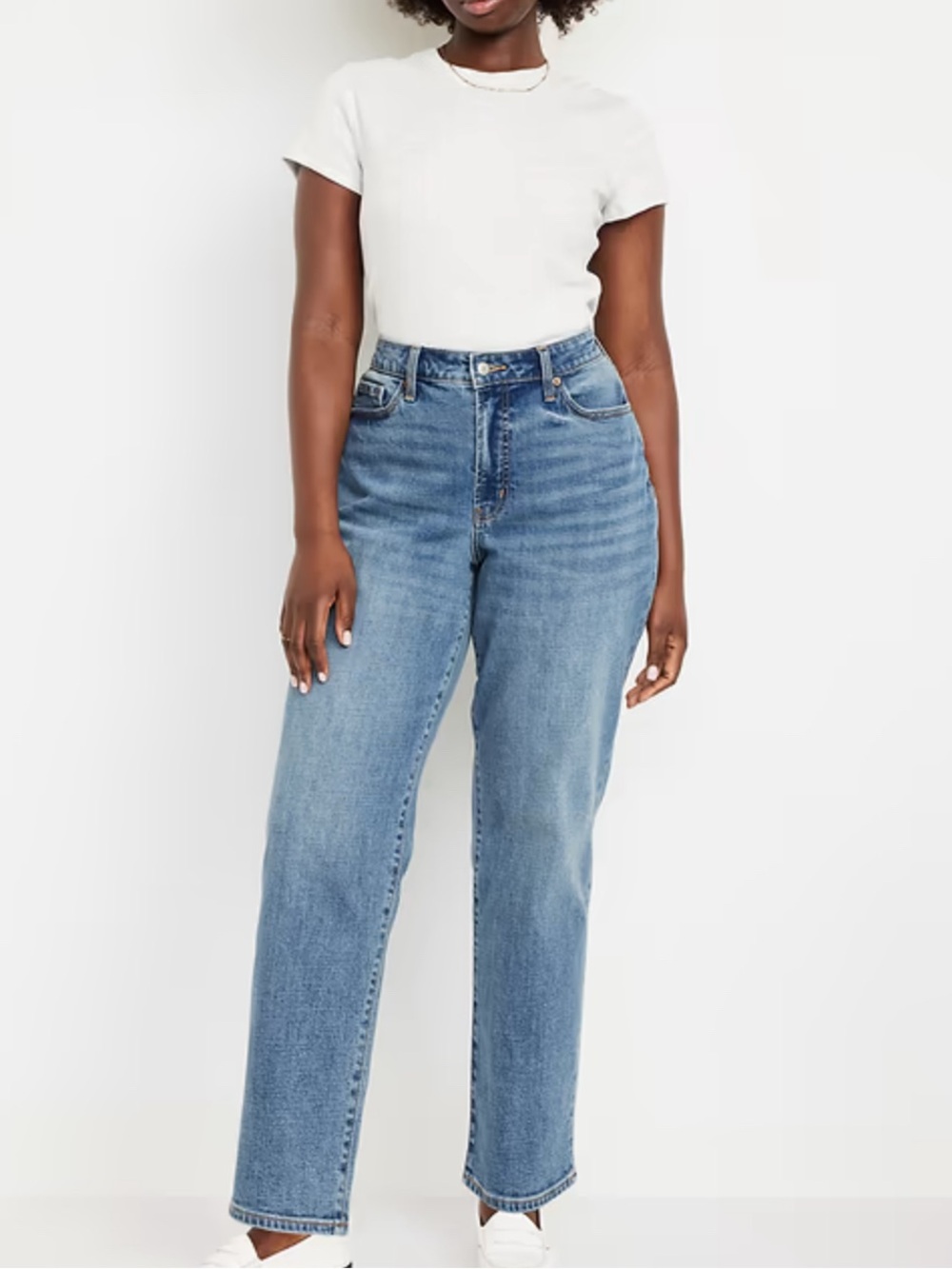 Curvy OG Straight Cropped Jeans